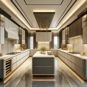 Luxury Marble U-Shape