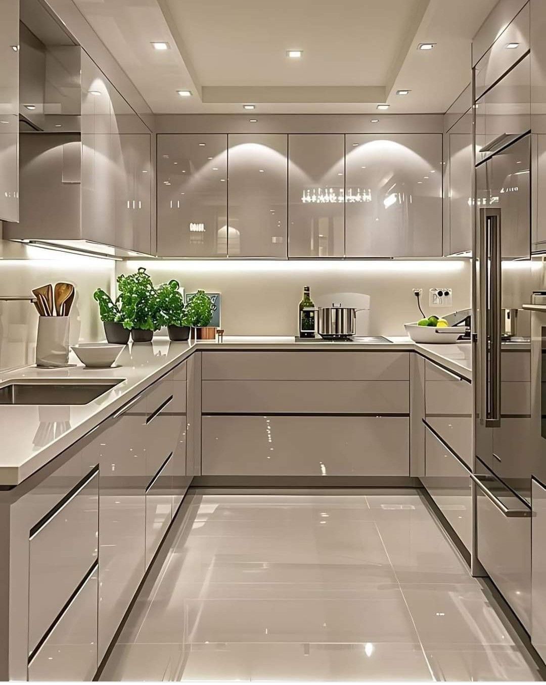 Acrylic Modular Kitchen Designer in Lucknow