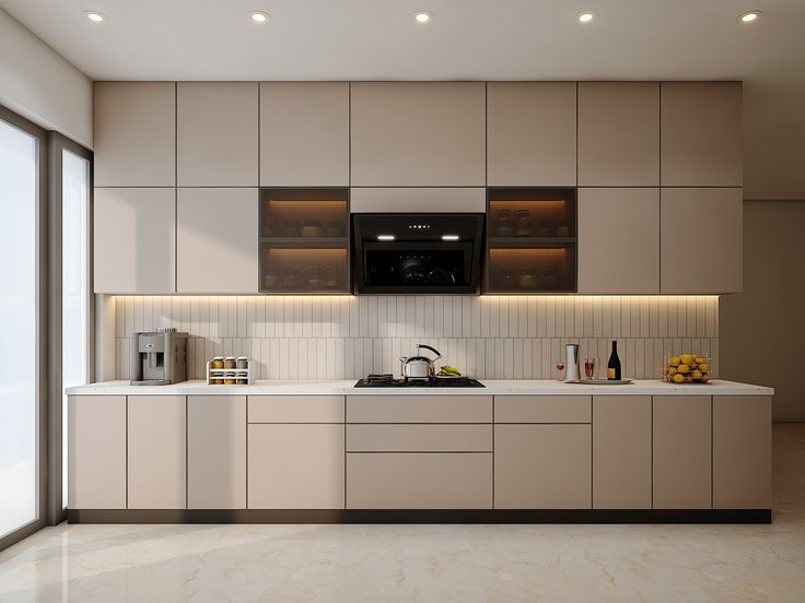 Acrylic Modular Kitchen Designer in Lucknow