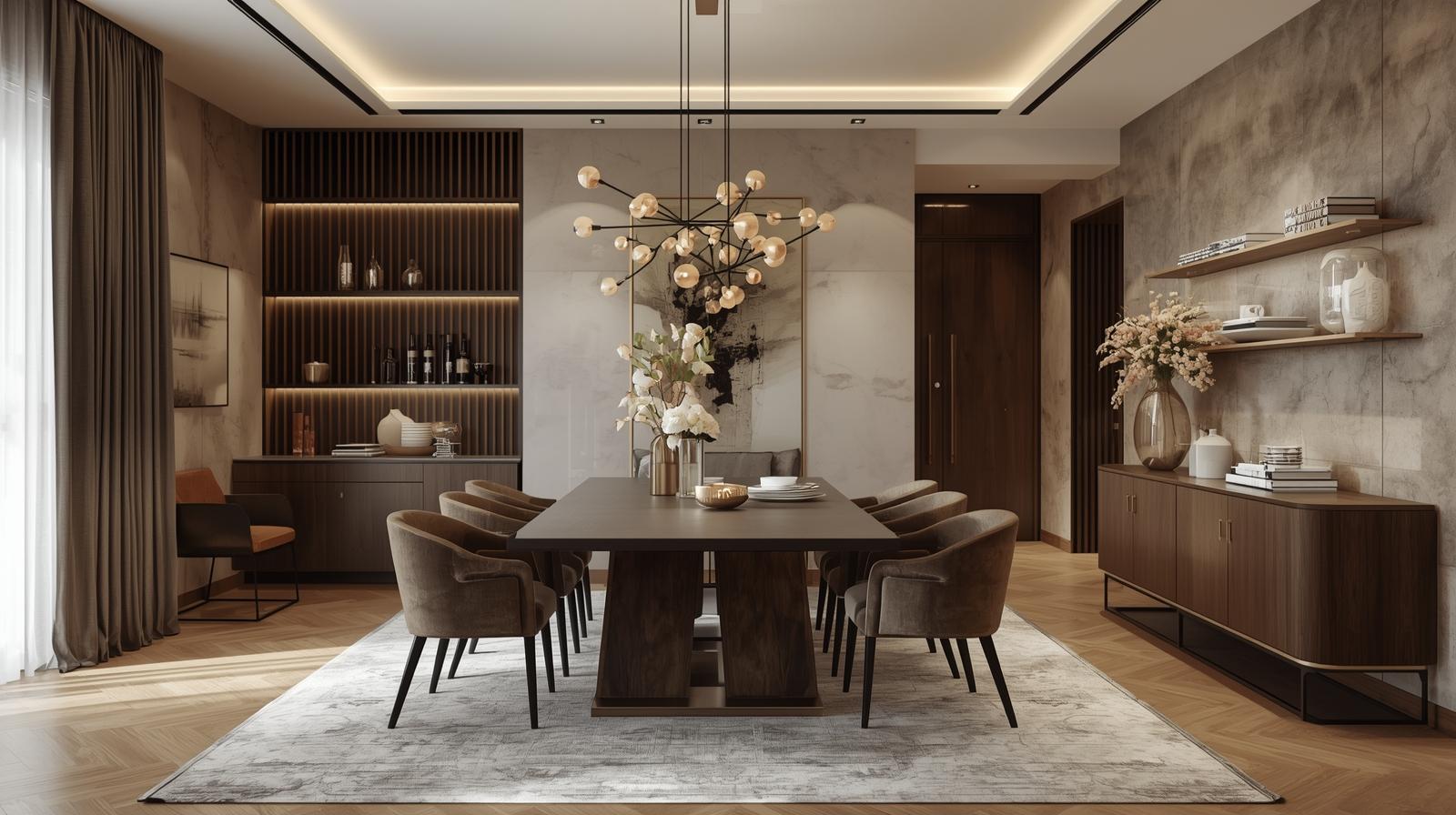 Dining room interior Designer in Lucknow