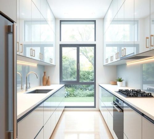 Parallel PU Modular Kitchen