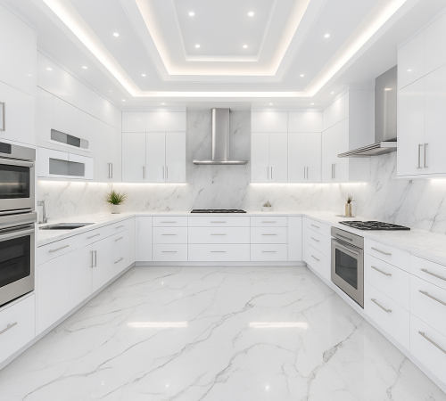 U-Shape Modular Kitchen